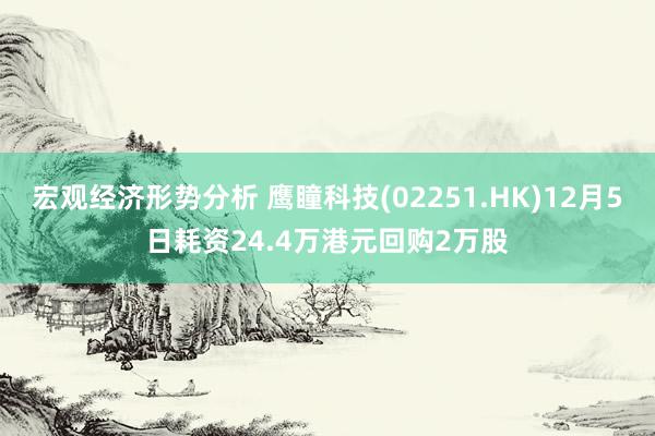 宏观经济形势分析 鹰瞳科技(02251.HK)12月5日耗资24.4万港元回购2万股