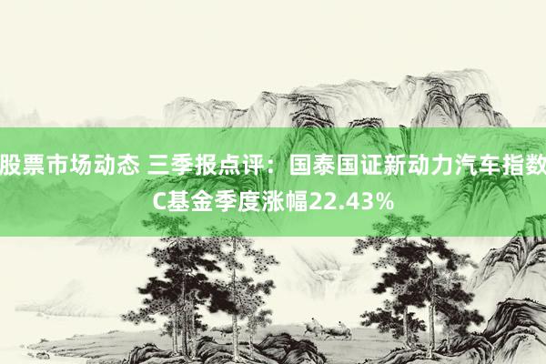 股票市场动态 三季报点评：国泰国证新动力汽车指数C基金季度涨幅22.43%