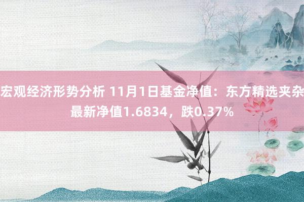 宏观经济形势分析 11月1日基金净值：东方精选夹杂最新净值1.6834，跌0.37%