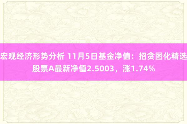 宏观经济形势分析 11月5日基金净值：招贪图化精选股票A最新净值2.5003，涨1.74%