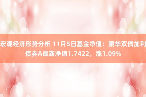 宏观经济形势分析 11月5日基金净值：鹏华双债加利债券A最新净值1.7422，涨1.09%