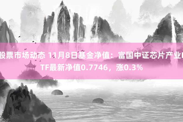 股票市场动态 11月8日基金净值：富国中证芯片产业ETF最新净值0.7746，涨0.3%