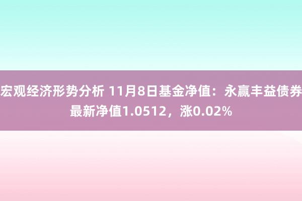 宏观经济形势分析 11月8日基金净值：永赢丰益债券最新净值1.0512，涨0.02%