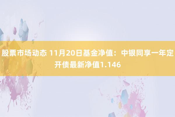 股票市场动态 11月20日基金净值：中银同享一年定开债最新净值1.146