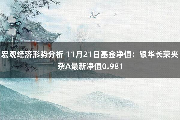 宏观经济形势分析 11月21日基金净值：银华长荣夹杂A最新净值0.981